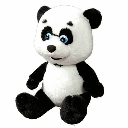 Мягкая игрушка Панда из серии Маша и медведь, озвученная, с музыкальным чипом, 23 см. 